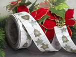 Weihnachtsgirlande - Schleifenband